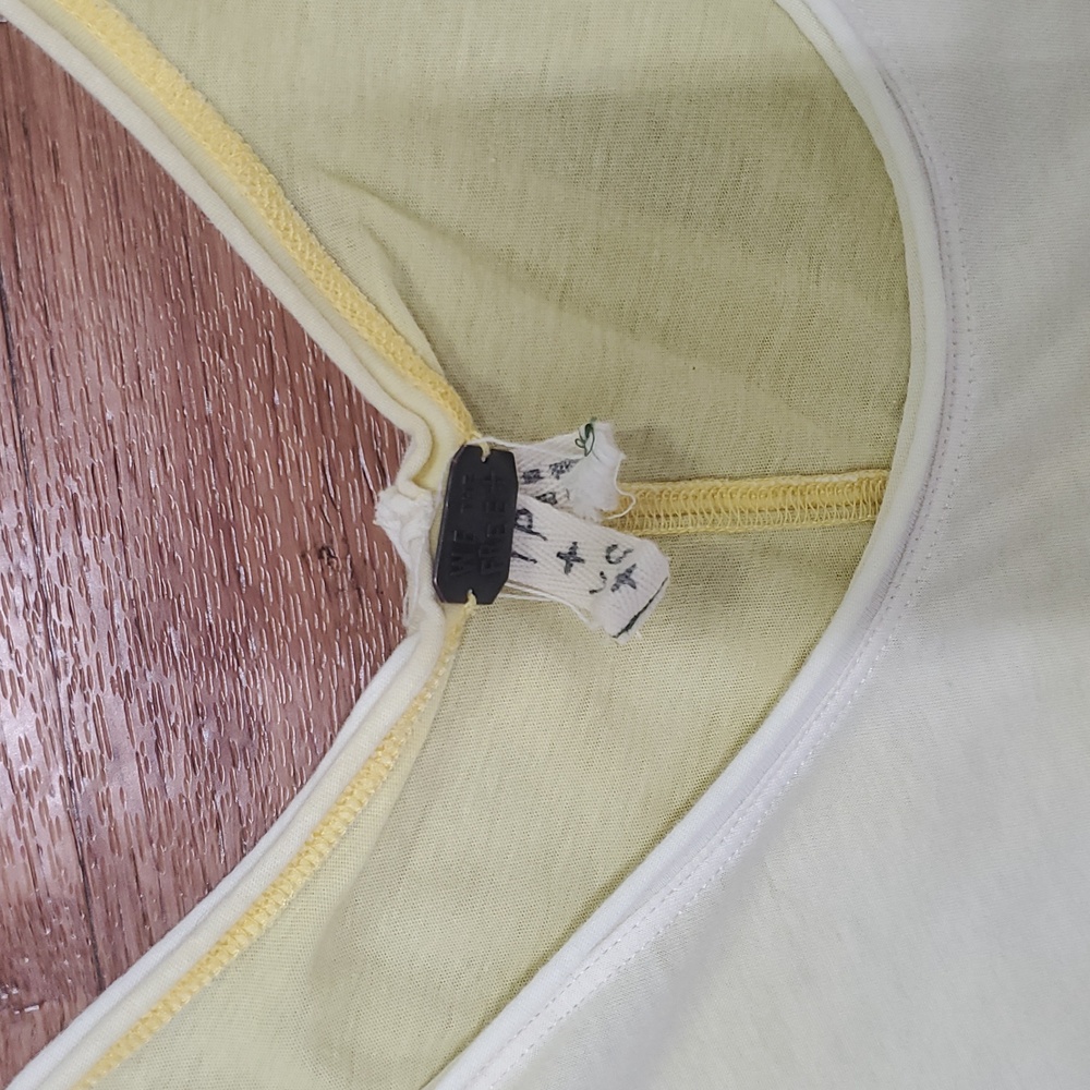 Women's Light Yellow Casual Top - Picture 3 of 7